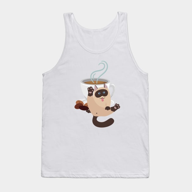 Can't Function Without Coffee Tank Top by leBoosh-Designs